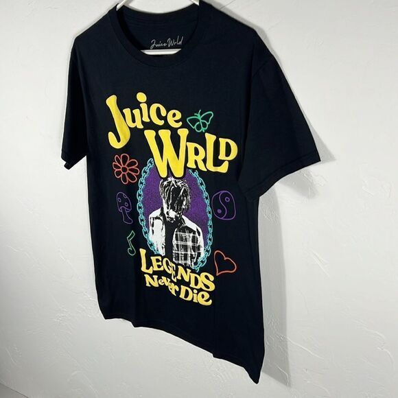 🔥🔥 “NEW” JUICE WRLD Legends Never Die Rap Music Concert Tee Sz Small - PERFECT - Picture 3 of 6